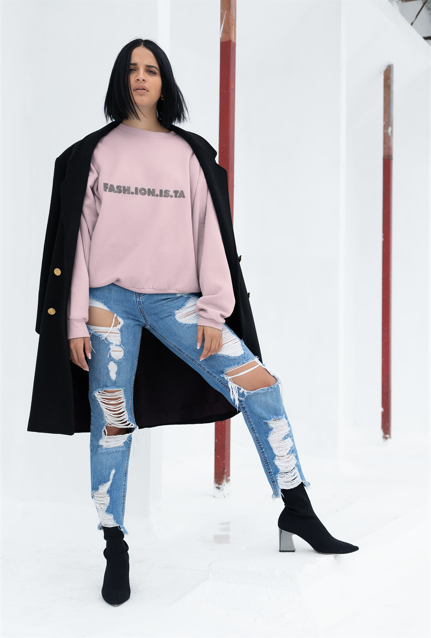 Fashionista Men Women Sweatshirt