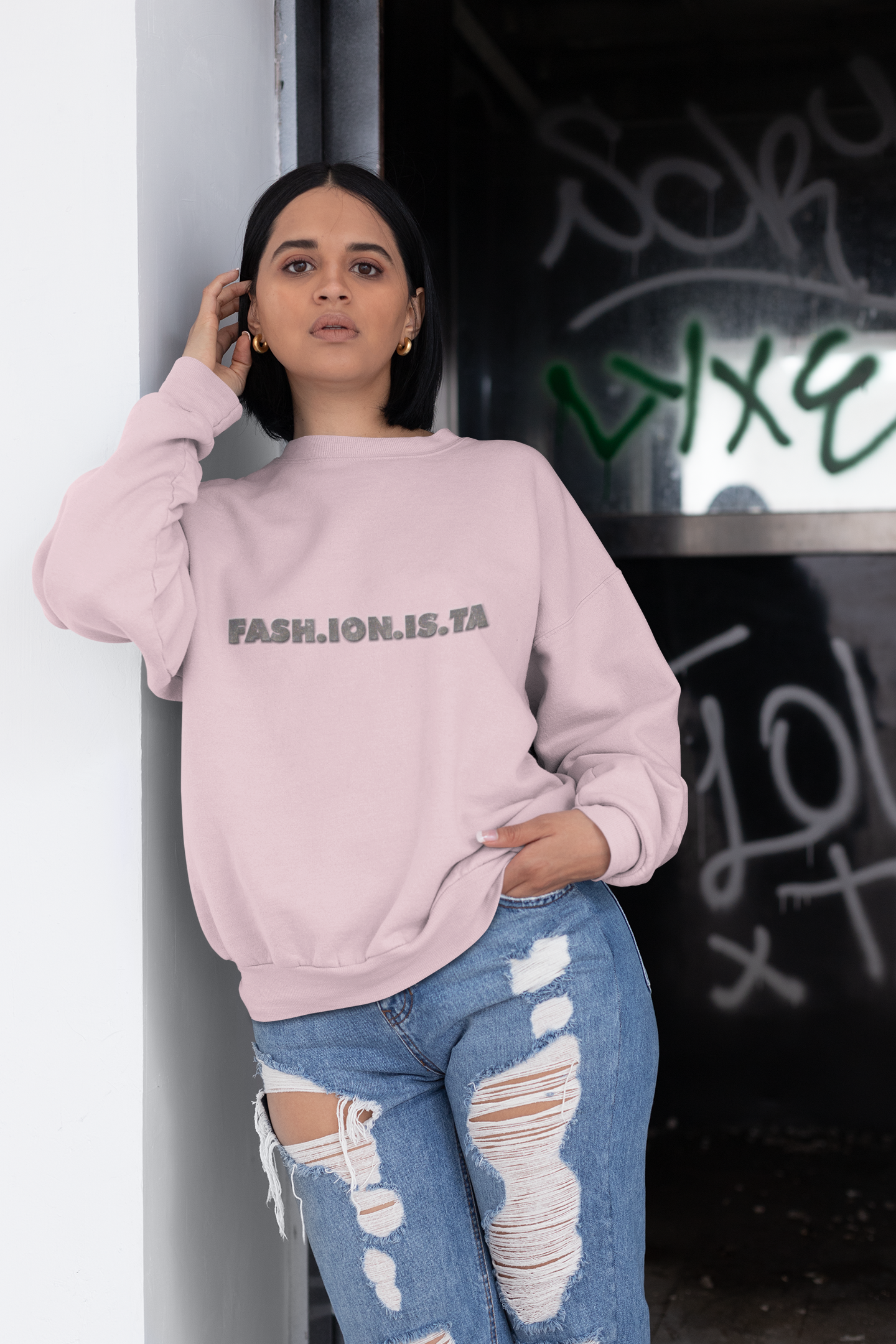 Fashionista Men Women Sweatshirt