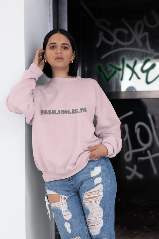 Fashionista Men Women Sweatshirt