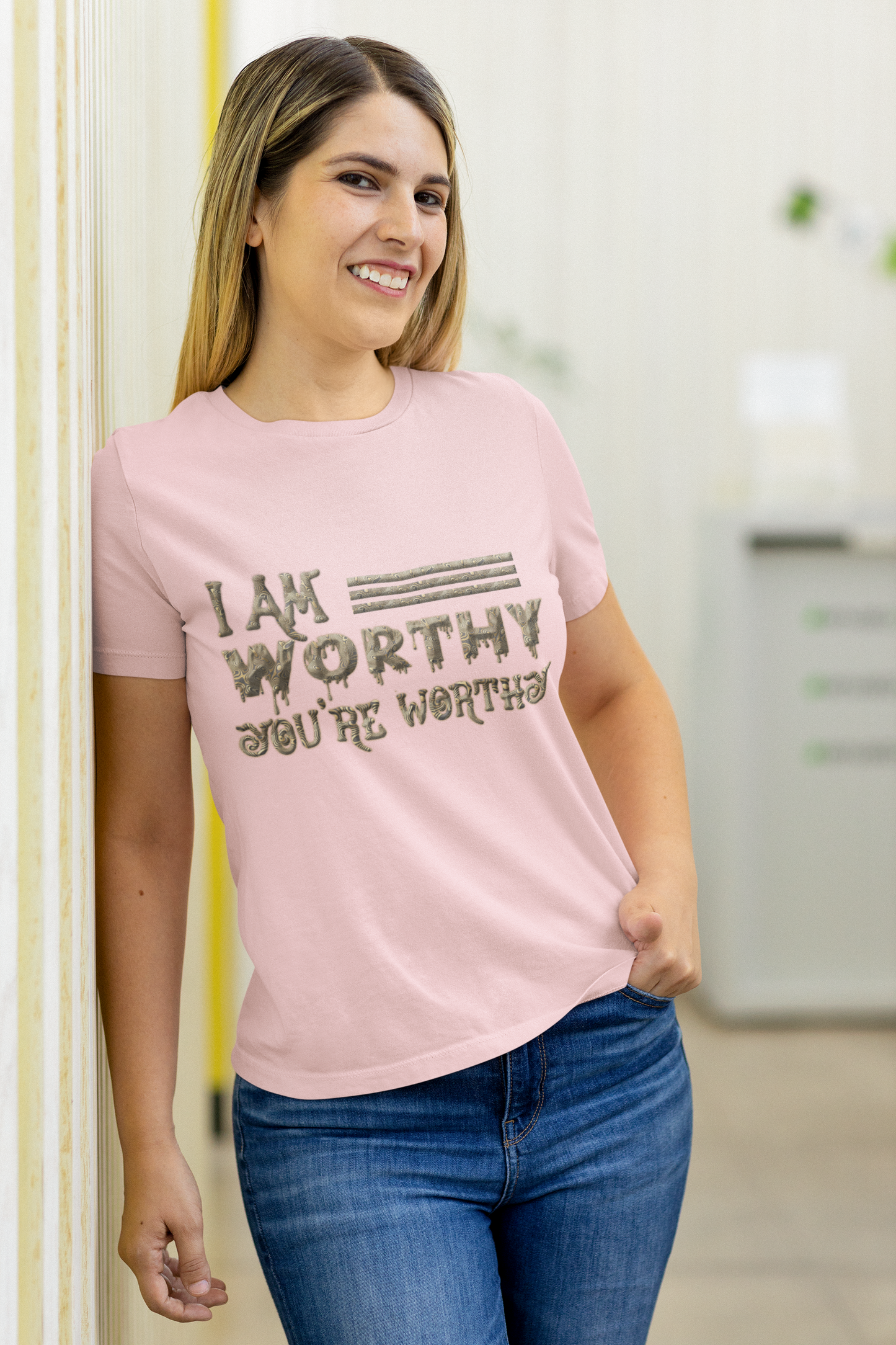 I Am Worthy - Men Women Unisex T-shirt
