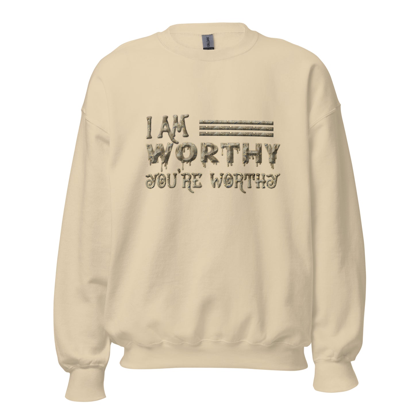 I AM Worthy Men Women Sweatshirt