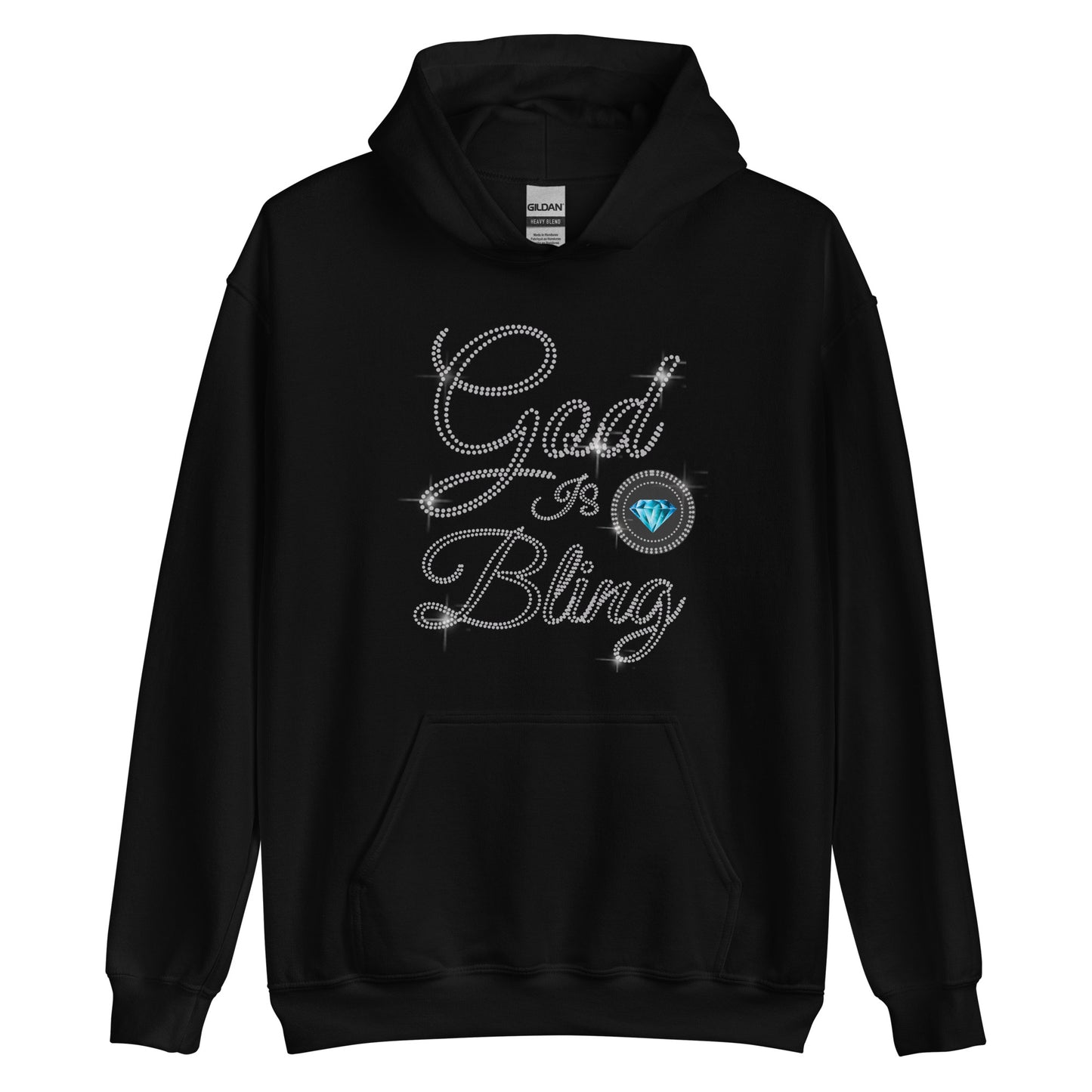 God is Bling Hoodie for Men Women Unisex