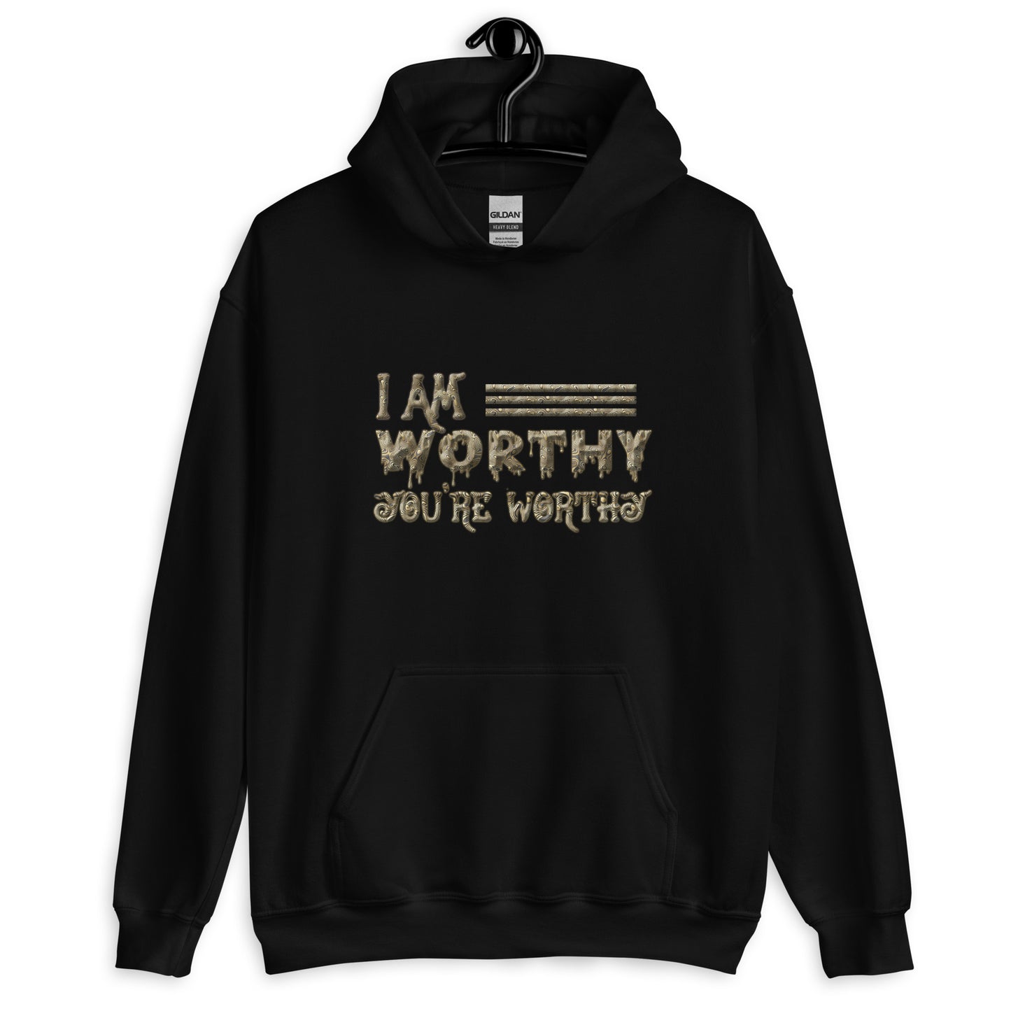 I am Worthy Hoodie for Men Women Unisex