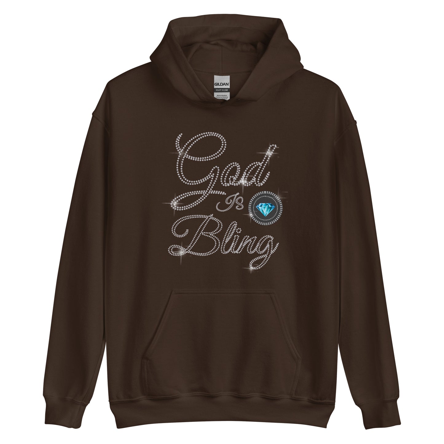 God is Bling Hoodie for Men Women Unisex