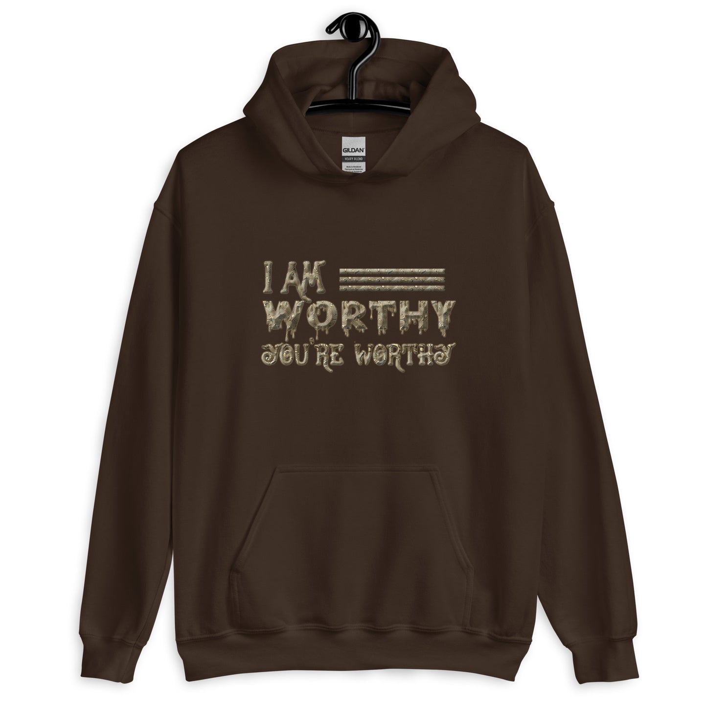 I am Worthy Hoodie for Men Women Unisex