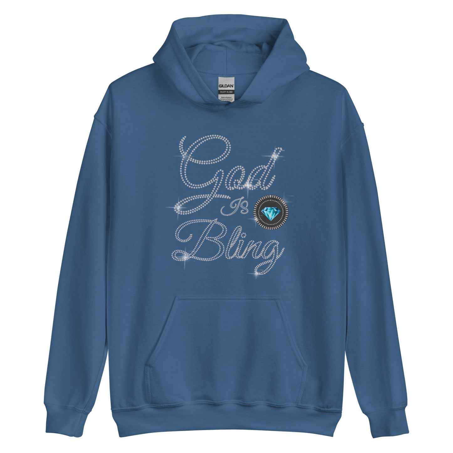 God is Bling Hoodie for Men Women Unisex