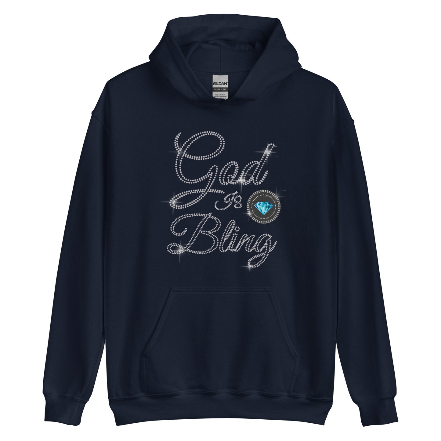 God is Bling Hoodie for Men Women Unisex