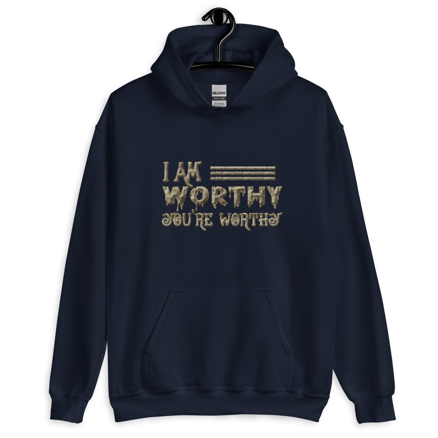 I am Worthy Hoodie for Men Women Unisex