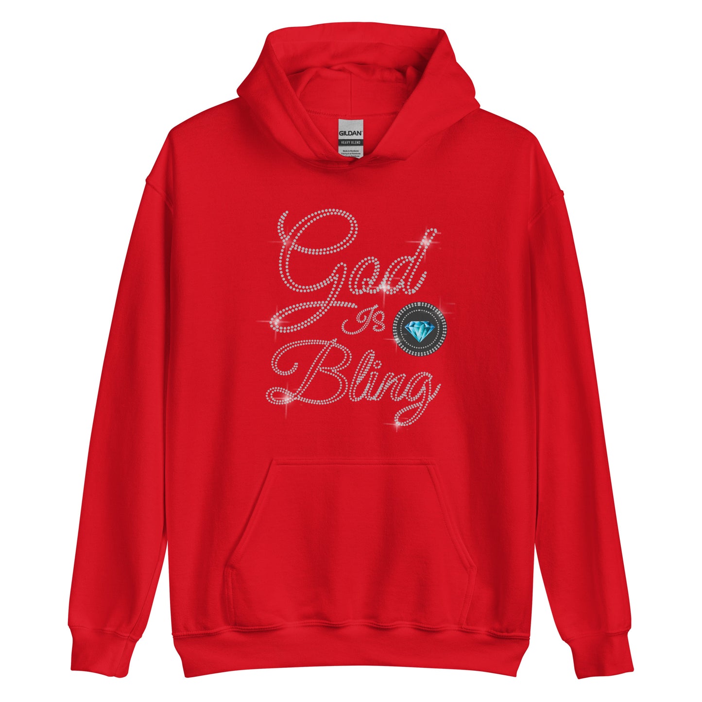 God is Bling Hoodie for Men Women Unisex