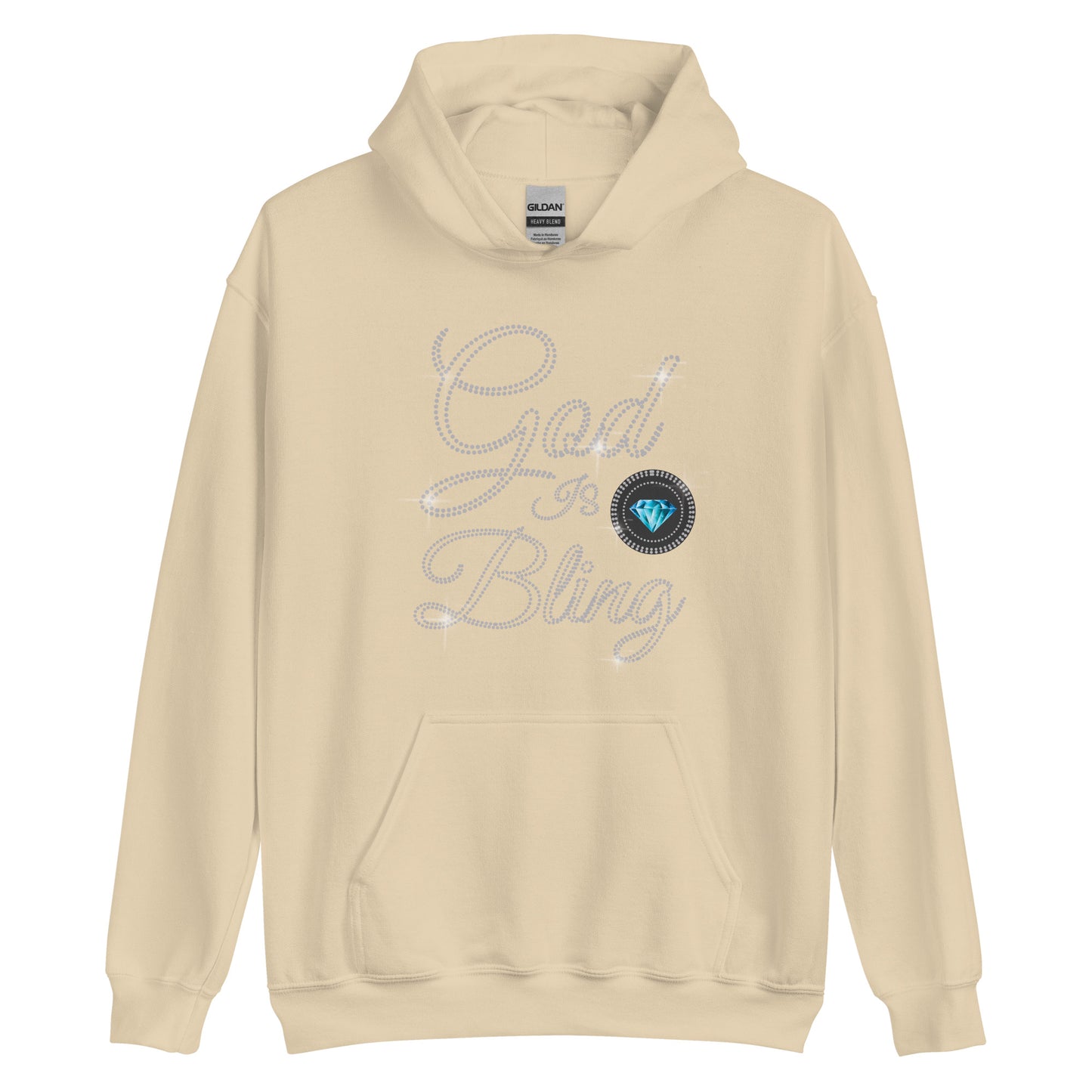 God is Bling Hoodie for Men Women Unisex