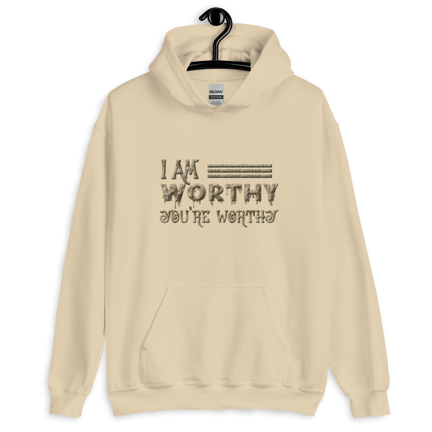 I am Worthy Hoodie for Men Women Unisex