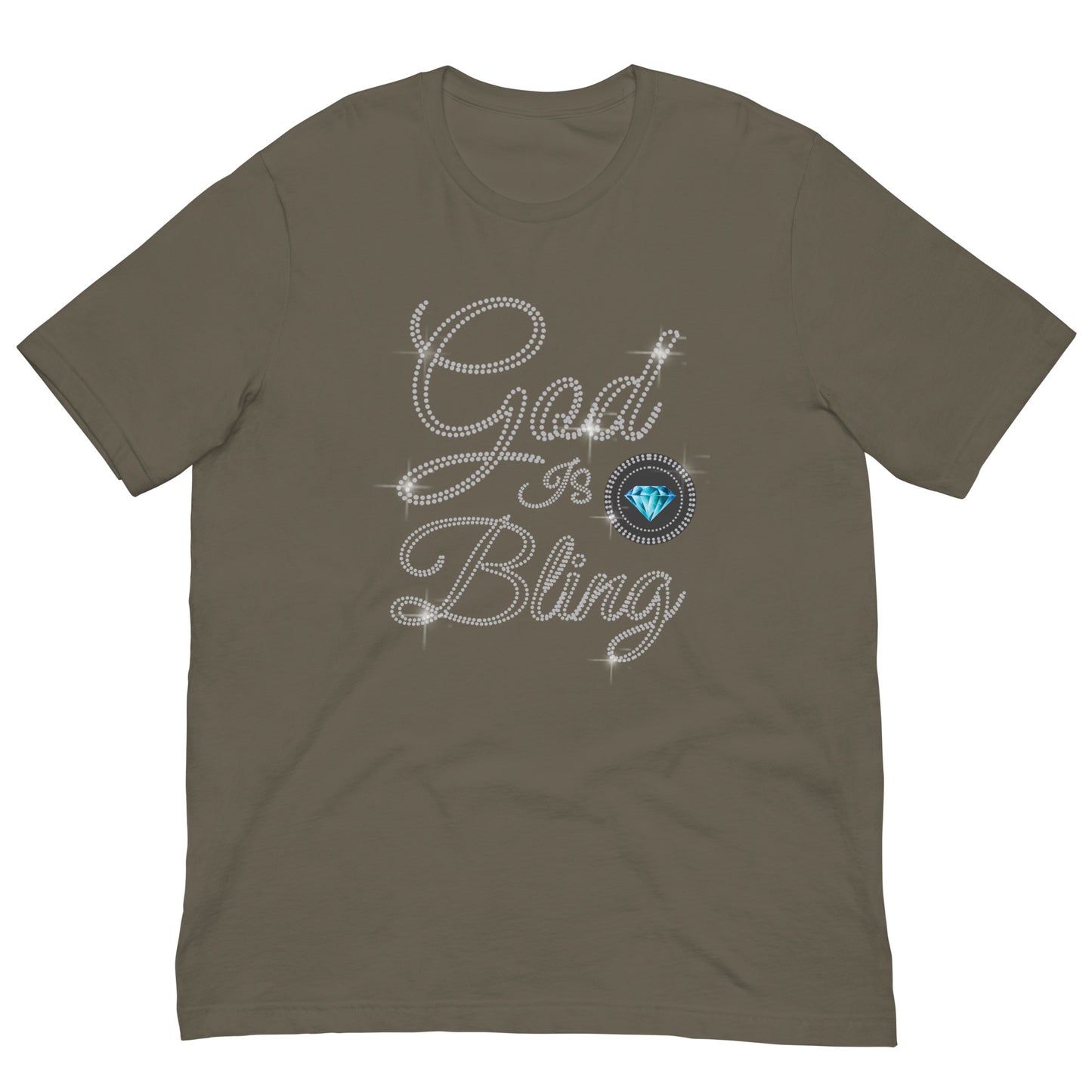 God is Bling - Men Women Unisex T-shirt