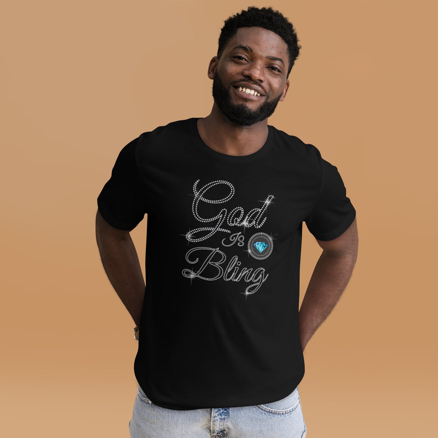God is Bling - Men Women Unisex T-shirt