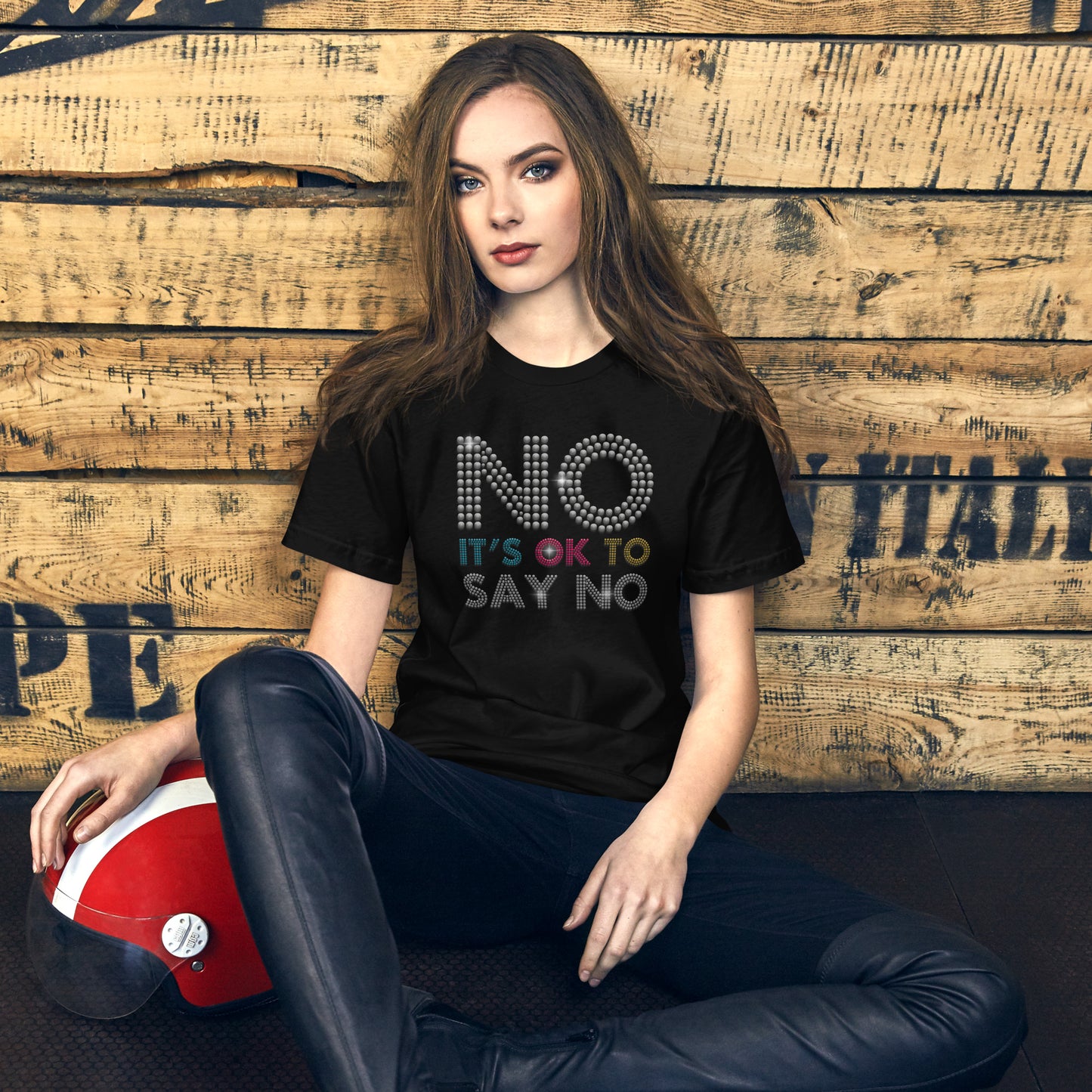 No It's ok To Say NO Men Women Unisex T-shirt