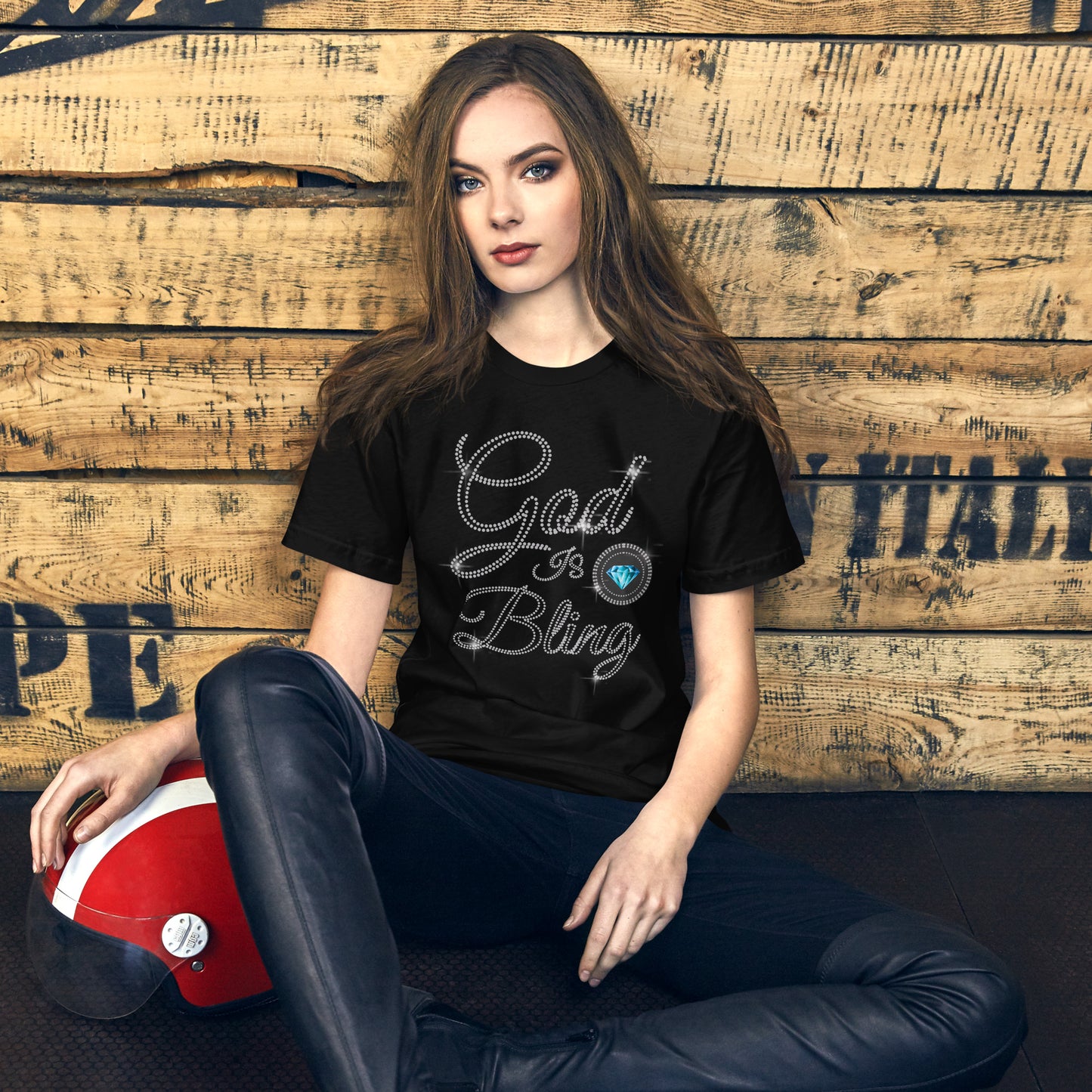 God is Bling - Men Women Unisex T-shirt