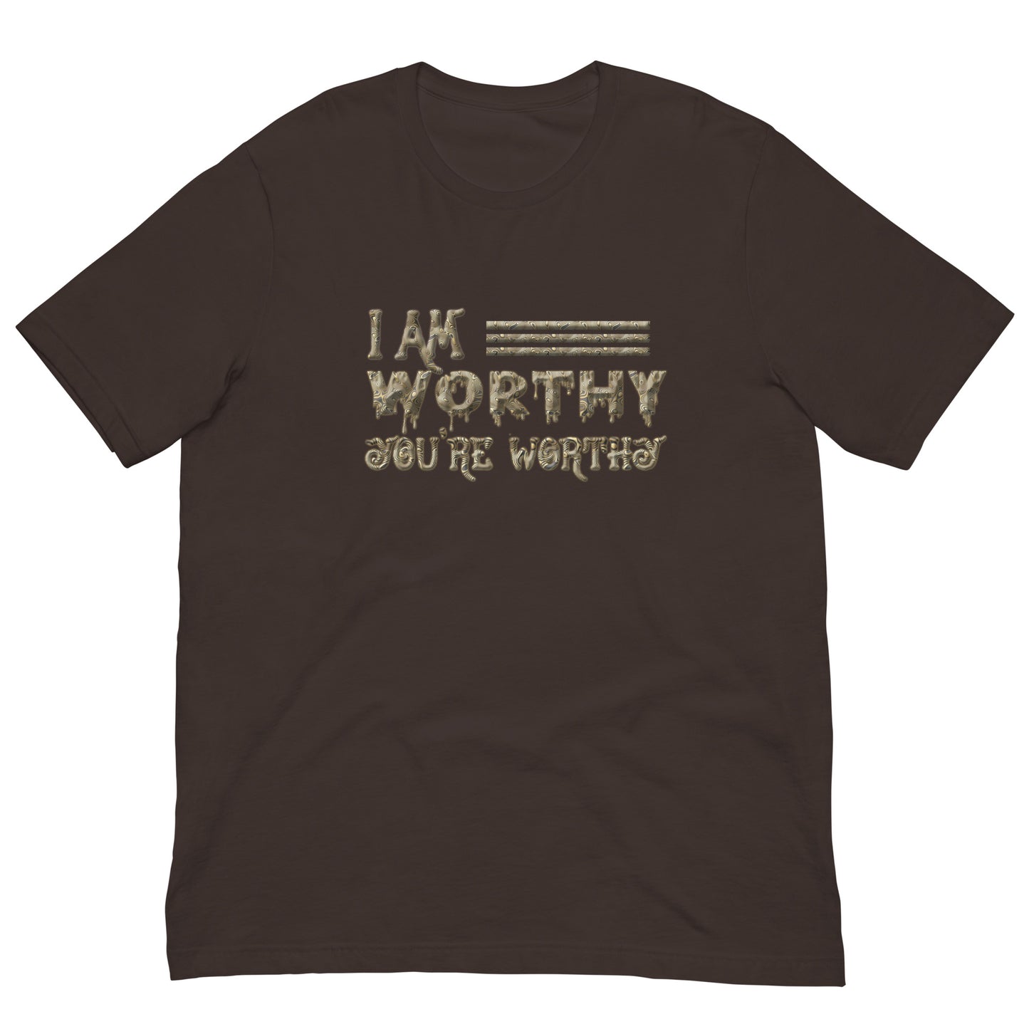I Am Worthy - Men Women Unisex T-shirt