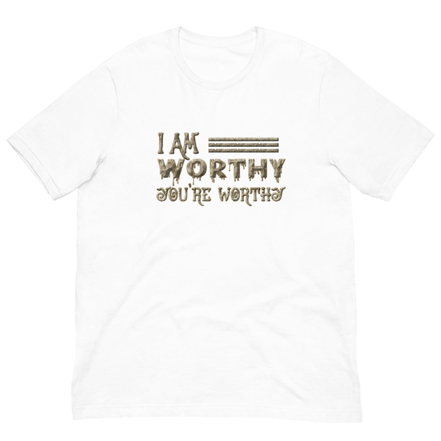 I Am Worthy - Men Women Unisex T-shirt