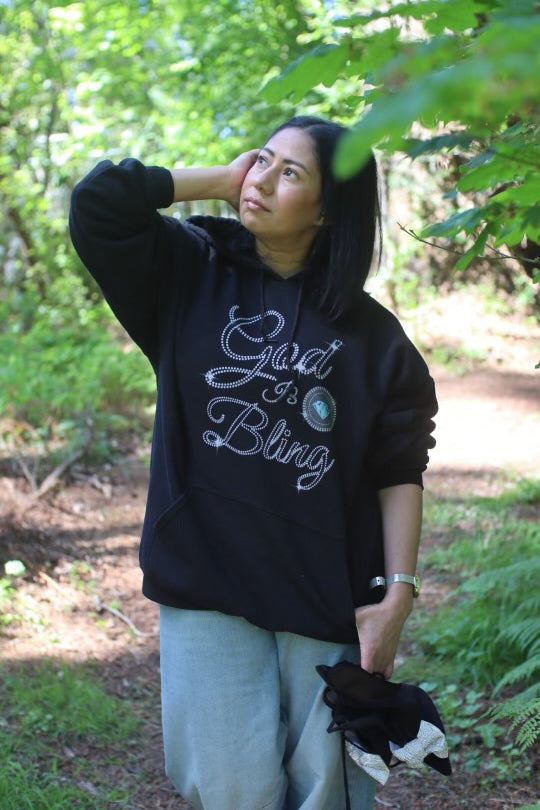God is Bling Hoodie for Men Women Unisex